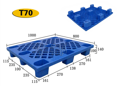 平板热塑性塑料托盘
